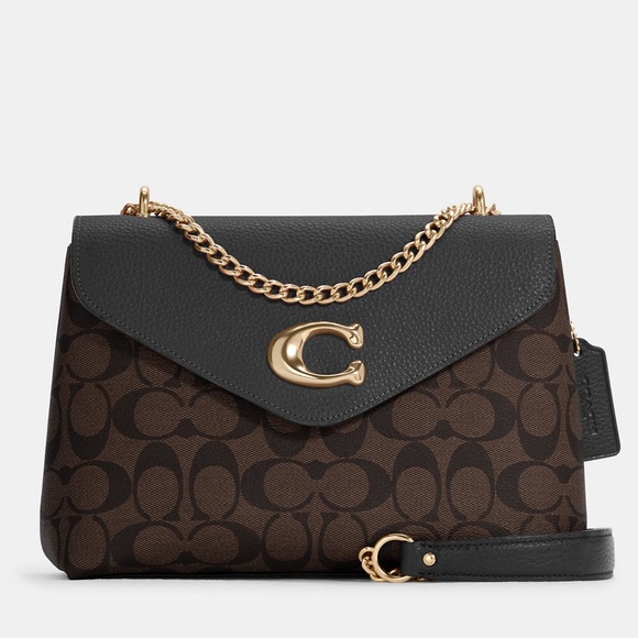 Coach Bags Coach Tammie Shoulder Bag In Signature Canvas Poshmark